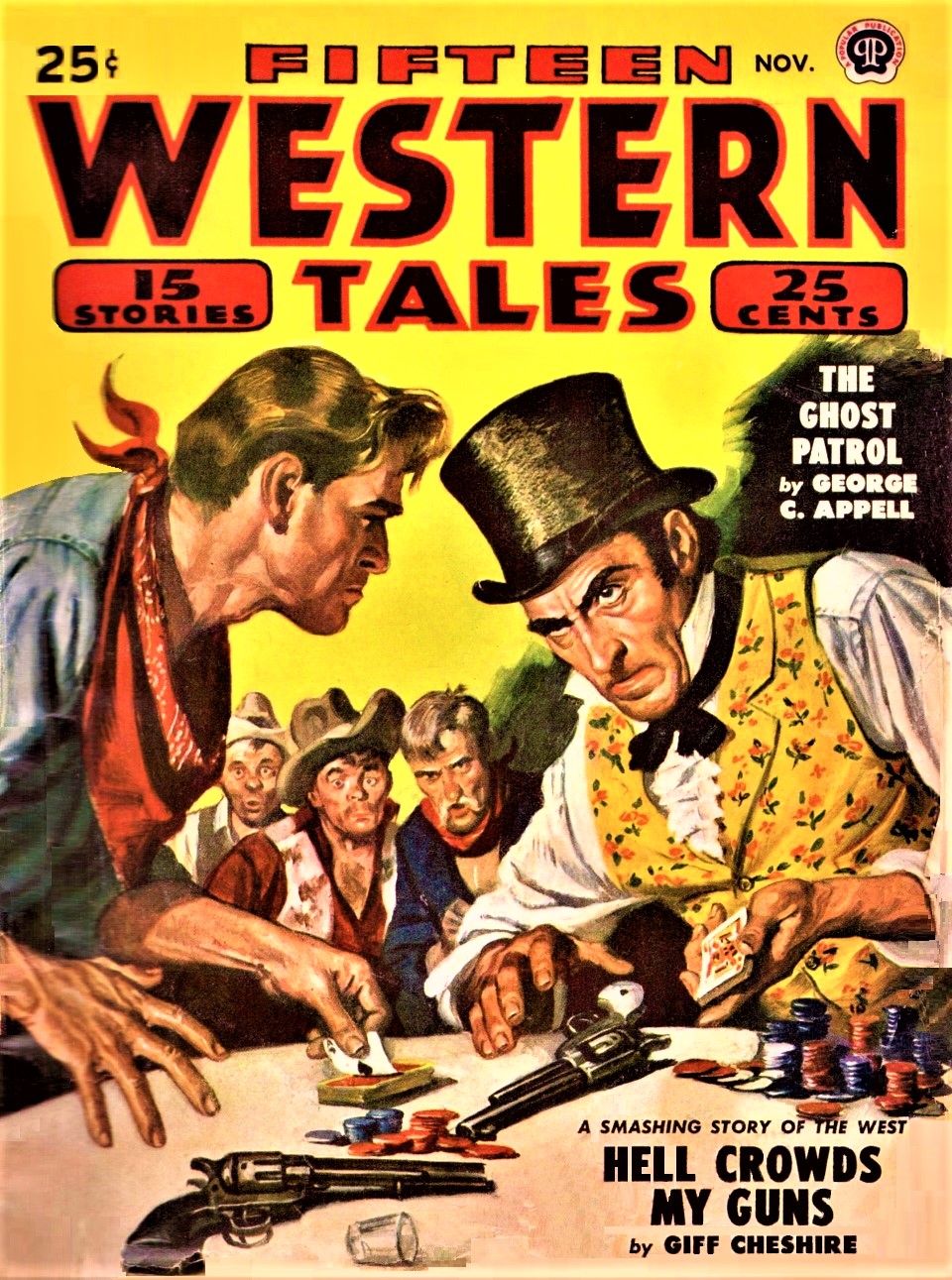 FIFTEEN WESTERN TALES - November, 1949