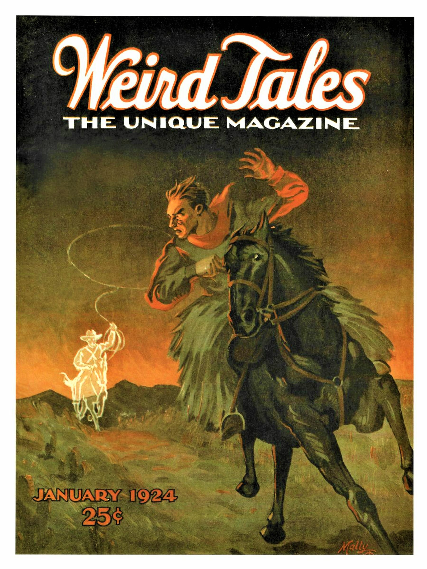 WEIRD TALES - January, 1924