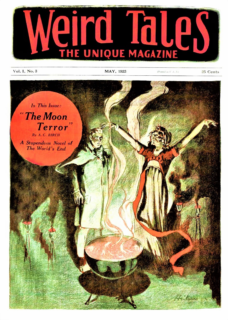 WEIRD TALES - May, 1923