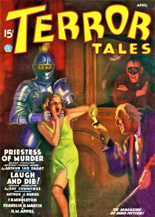 TERROR TALES - April, 1936