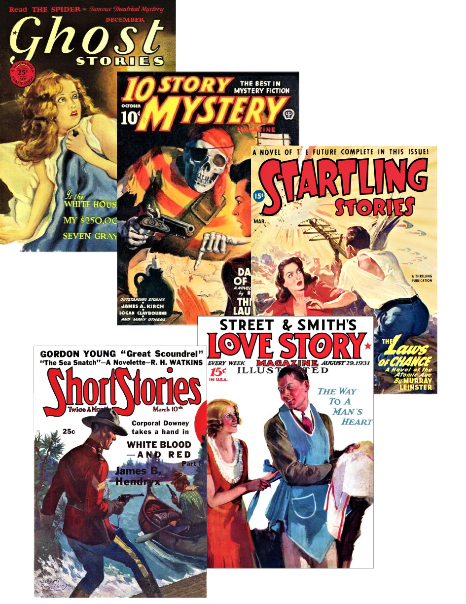 pulp magazines