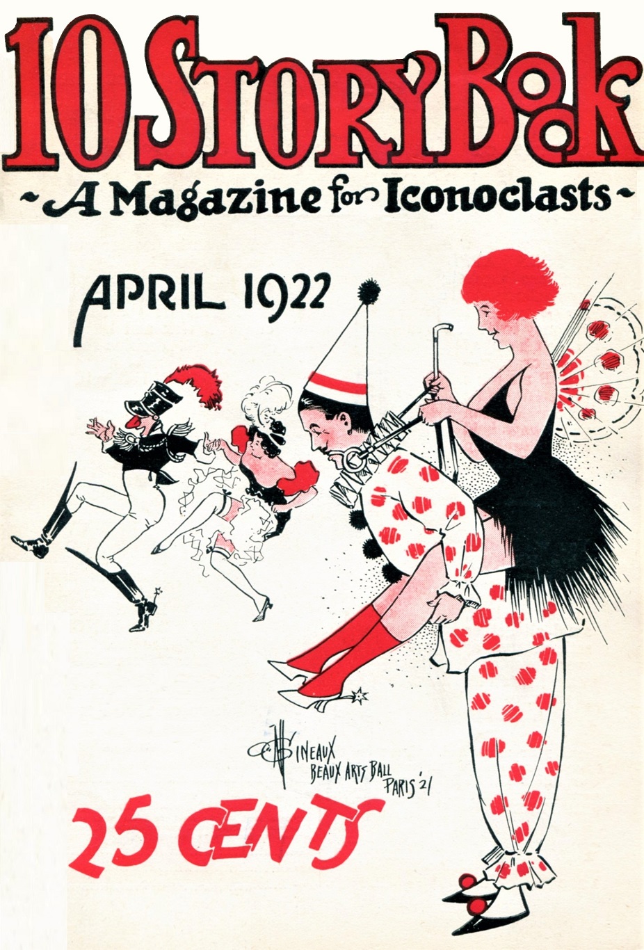 10 STORY BOOK COVER - April 1922