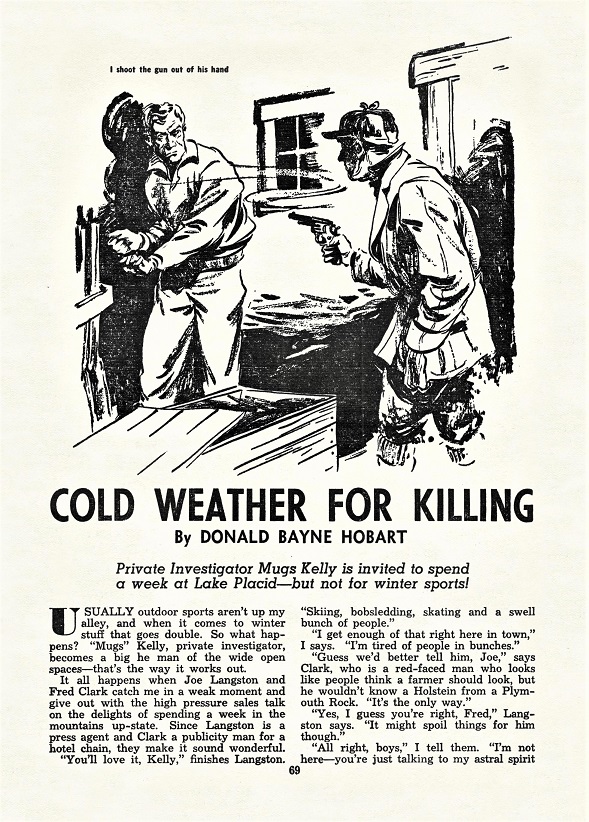 READ - COLD WEATHER FOR KILLING