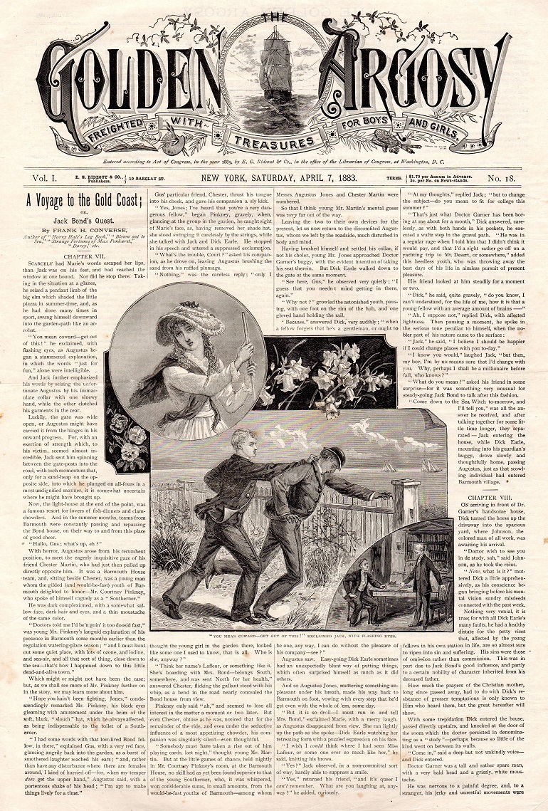 THE GOLDEN ARGOSY - April 7, 1883