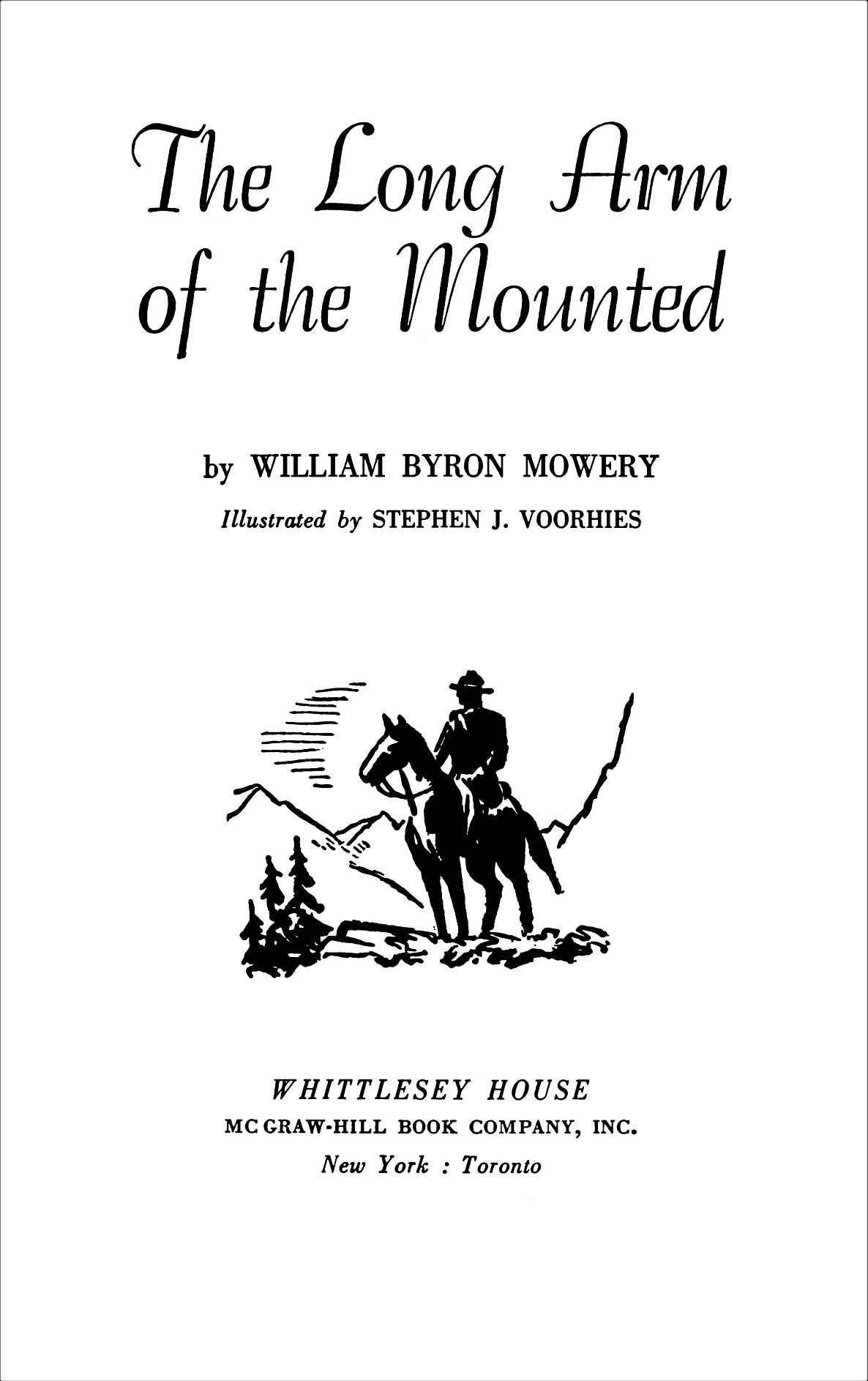 THE LONG ARM OF THE MOUNTED