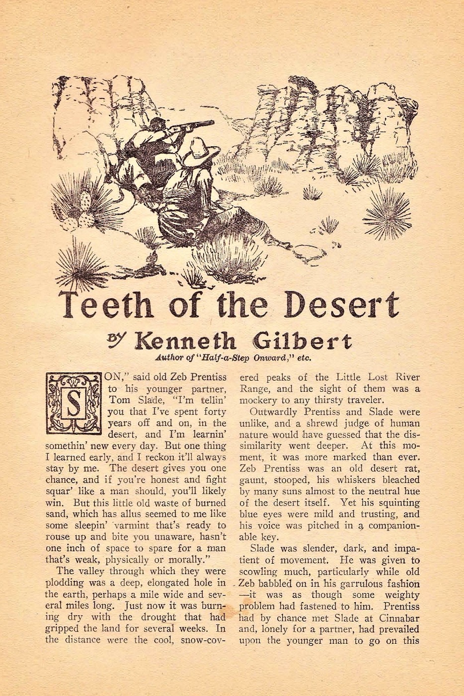 READ - TEETH OF THE DESERT