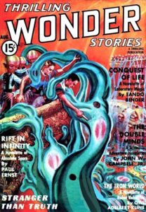 THRILLING WONDER STORIES COVER - August 1937