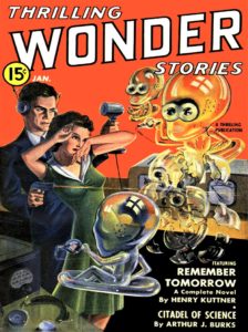 THRILLING WONDER STORIES - January 1941