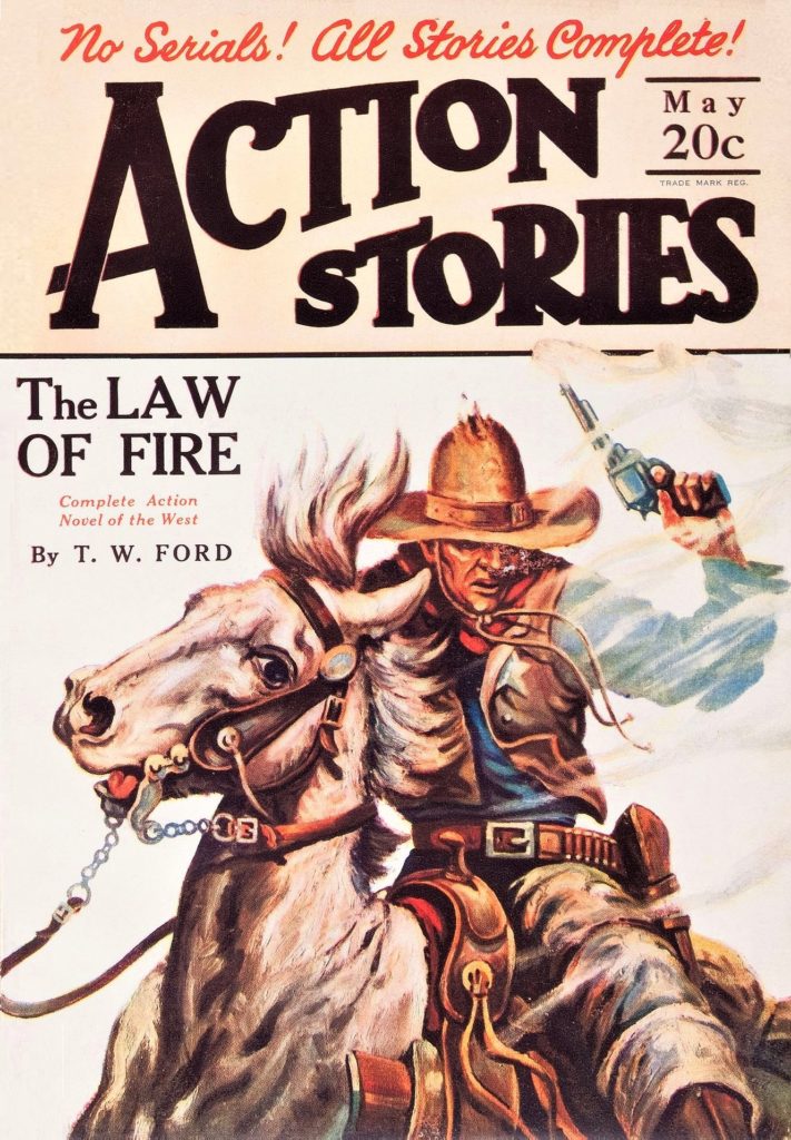 ACTION STORIES May 1927