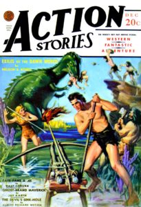 Read ACTION STORIES - December 1940