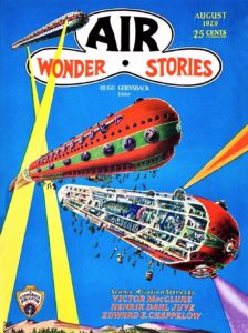 AIR WONDER STORIES - August 1929