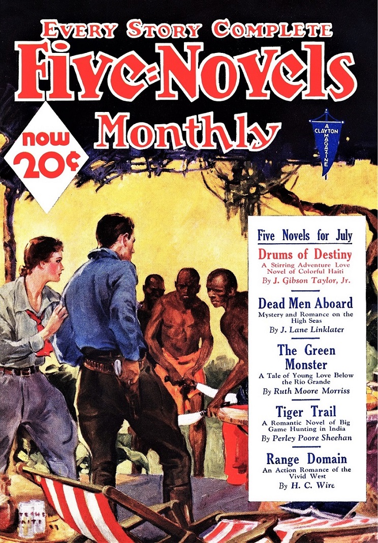 FIVE NOVELS MONTHLY- July 1933