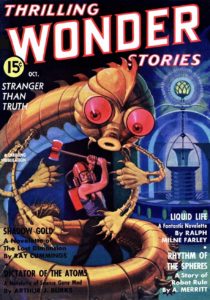 THRILLING WONDER STORIES - October 1936