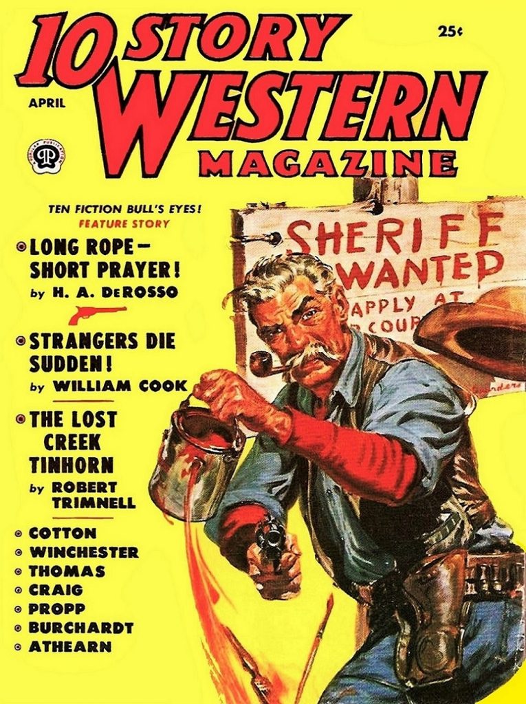 10 STORY Western - April 1953