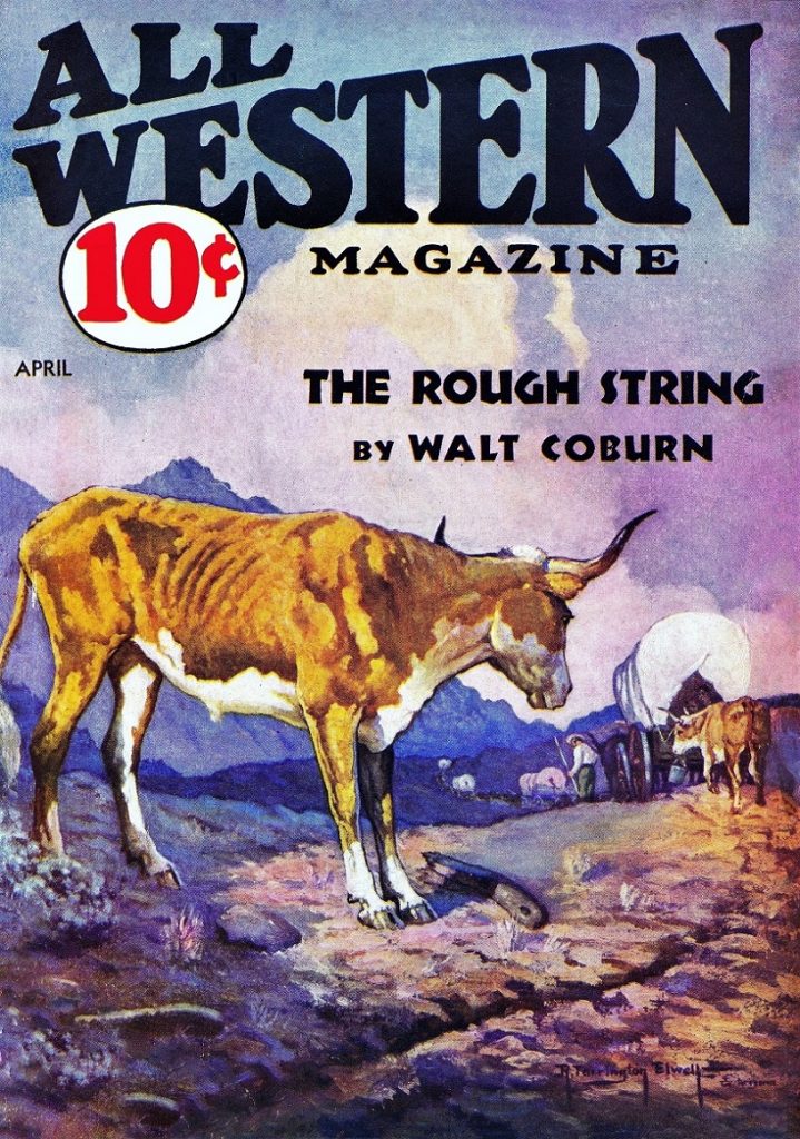 ALL WESTERN MAGAZINE - April 1934