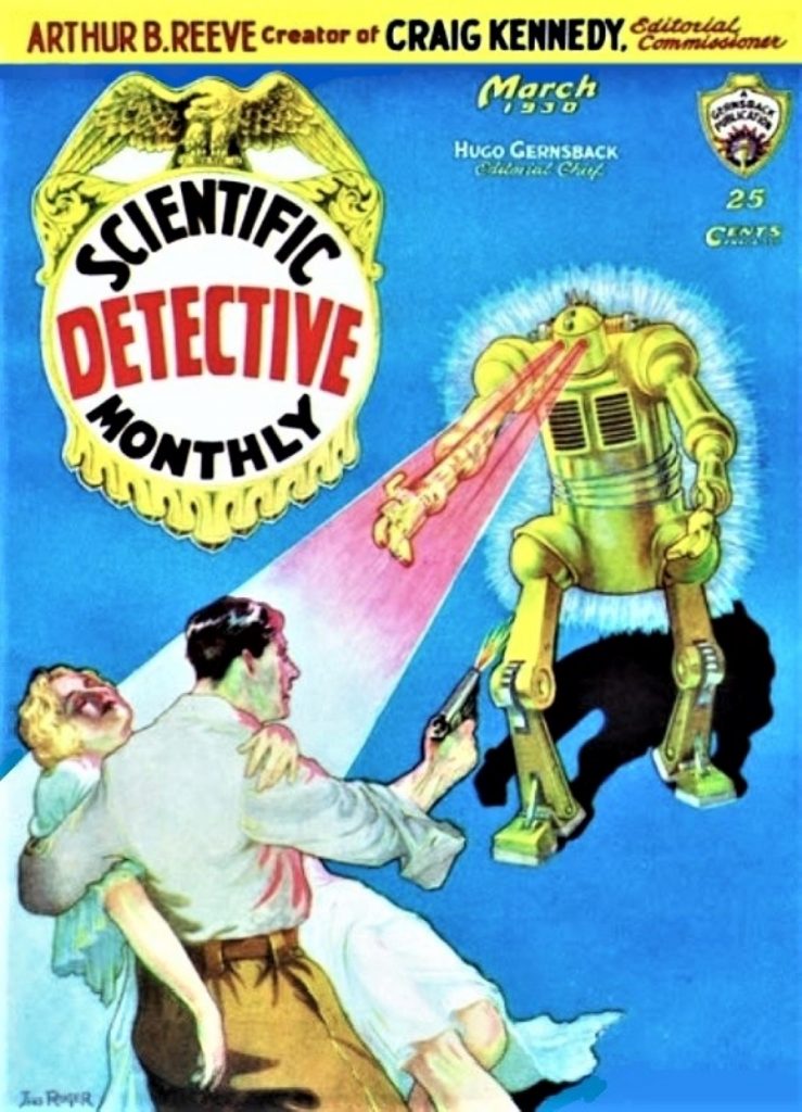 SCIENTIFIC DETECTIVE MONTHLY - March 1930