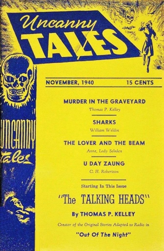 UNCANNY TALES - First issue, November 1940