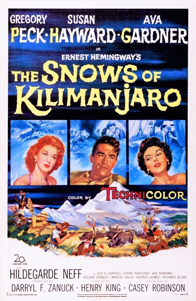 THE SNOWS OF KILIMANJARO - 1952