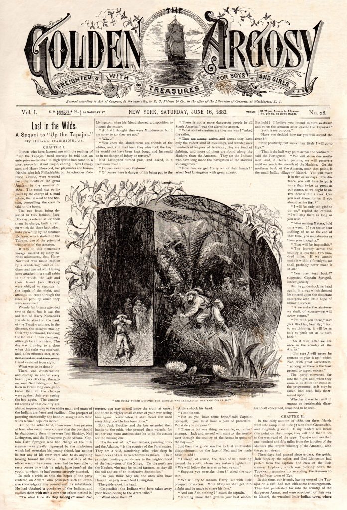 THE GOLDEN ARGOSY - June 16, 1883