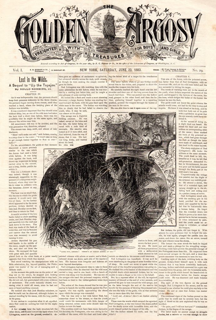 THE GOLDEN ARGOSY - June 23, 1883