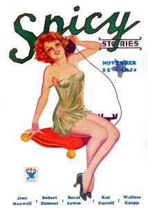 SPICY STORIES - November 1933