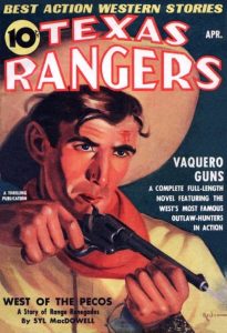 TEXAS RANGERS - April 1939