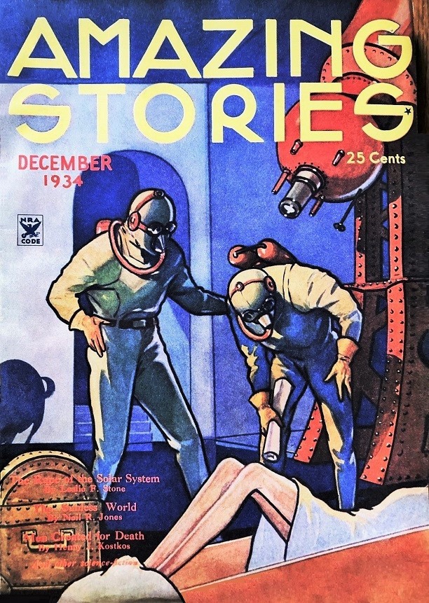 AMAZING STORIES - December 1934