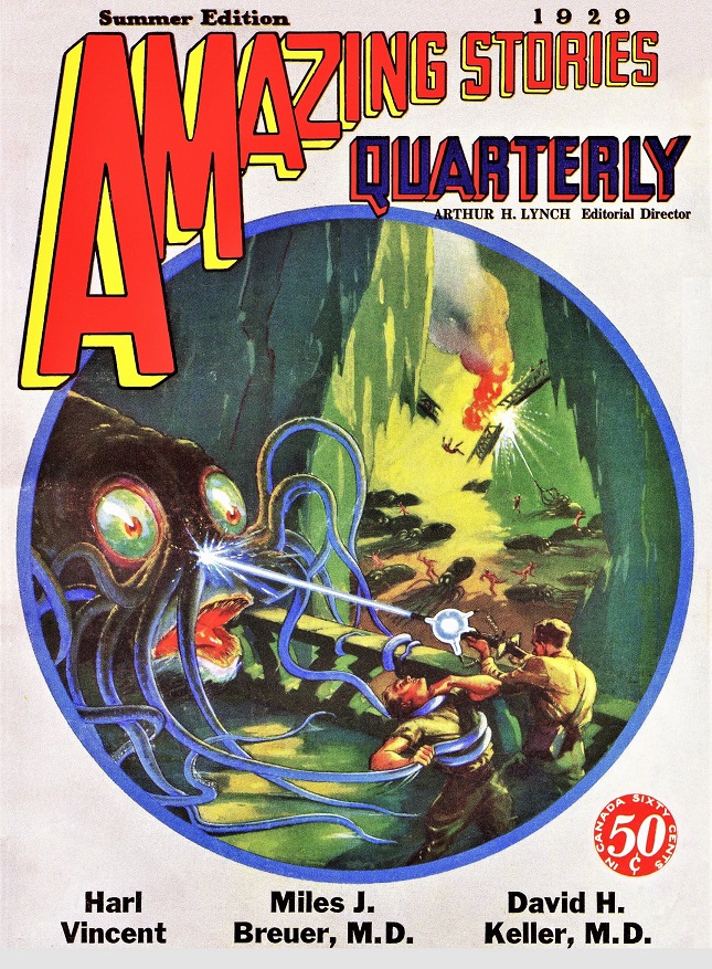 AMAZING STORIES QUARTERLY - Summer 1929