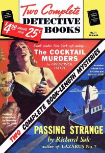 TWO COMPLETE DETECTIVE BOOKS - Summer 1952