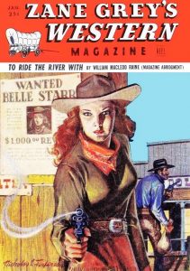 ZANE GREY'S WESTERN MAGAZINE - January 1950