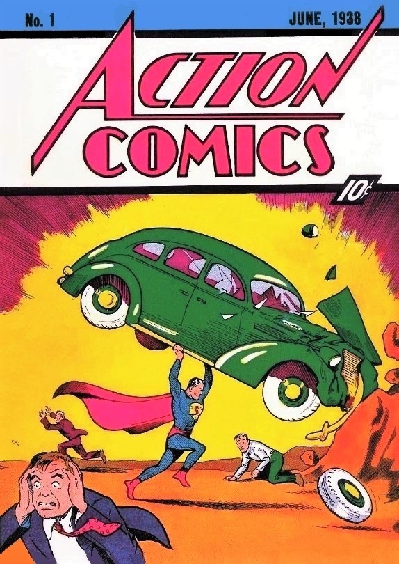 ACTION COMICS - First issue, June 1938