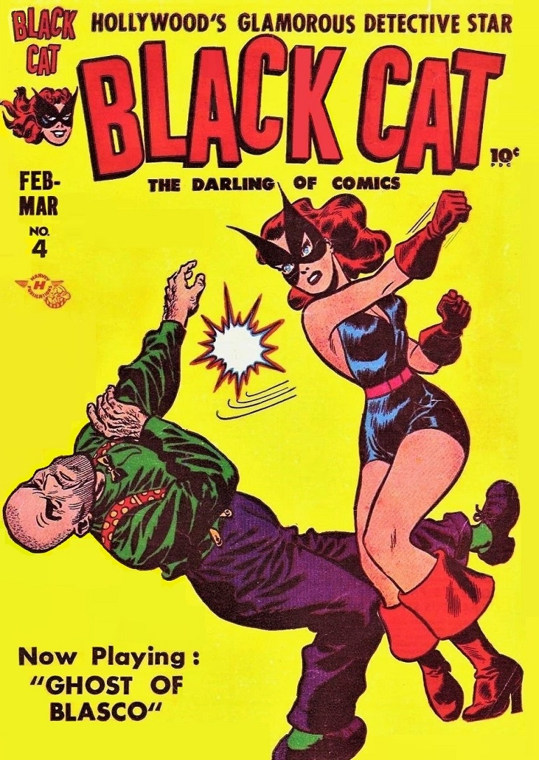 BLACK CAT THE DARLING OF COMICS - February 1947