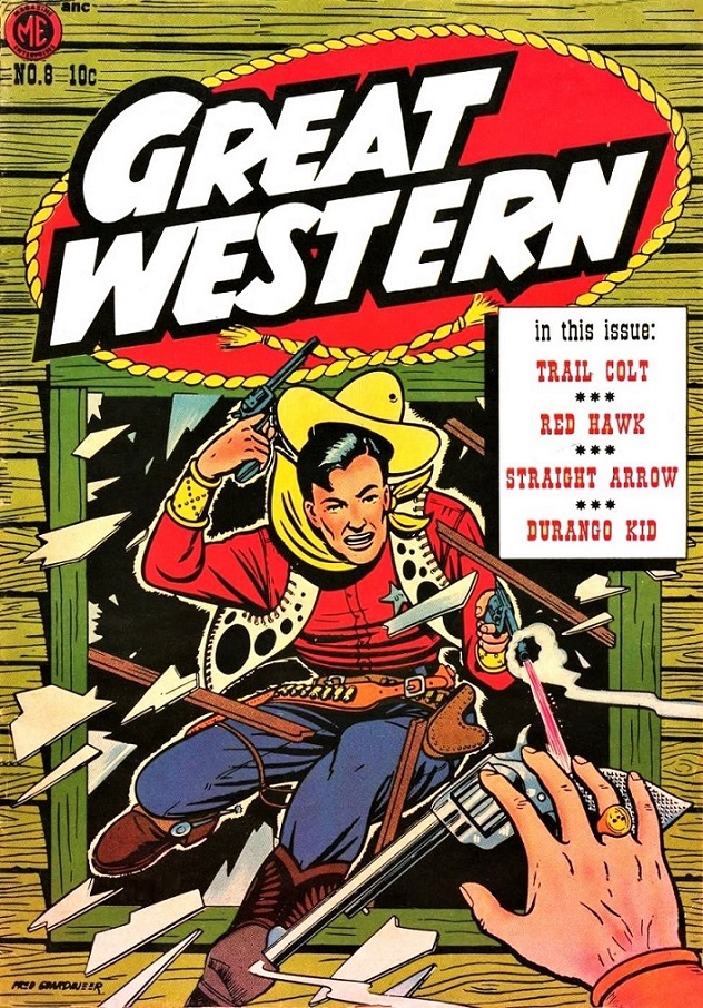 GREAT WESTERN  1953 comic