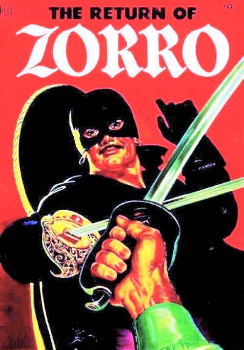 THE RETURN OF ZORRO - September 1952