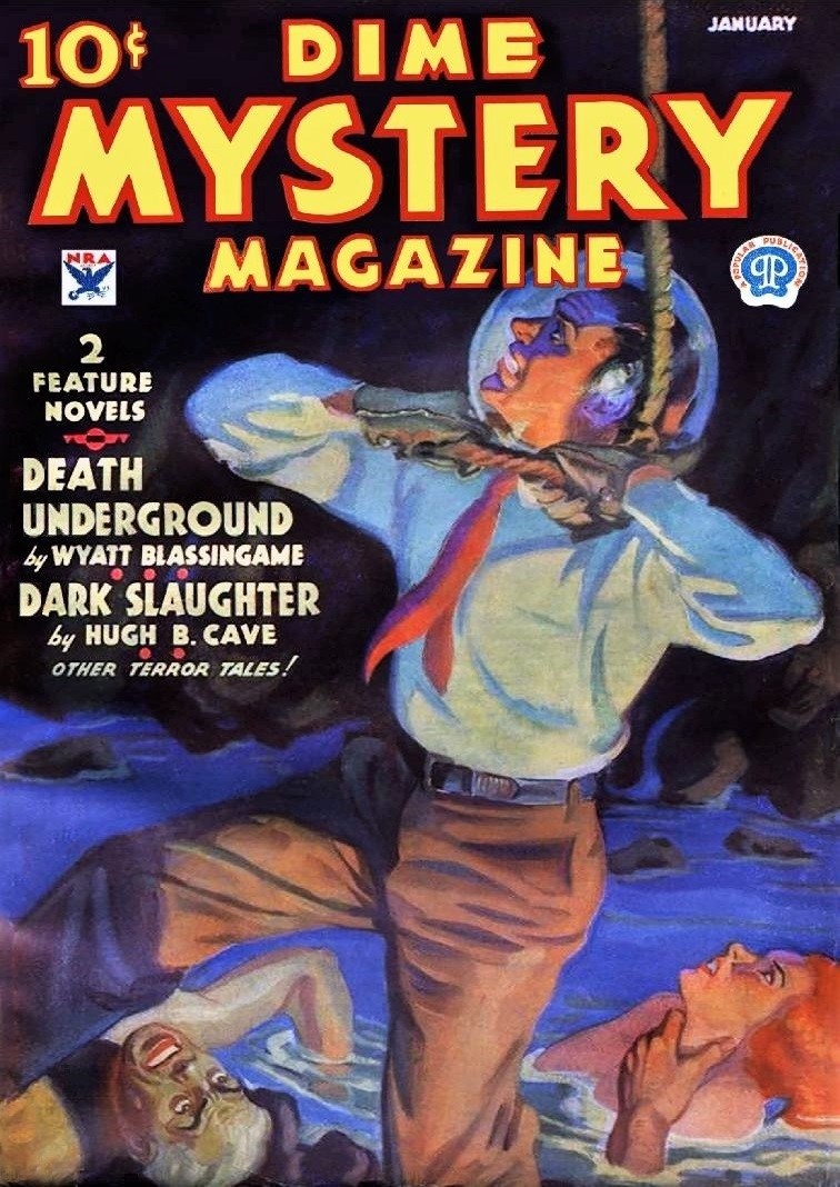 DIME MYSTERY MAGAZINE - January 1934