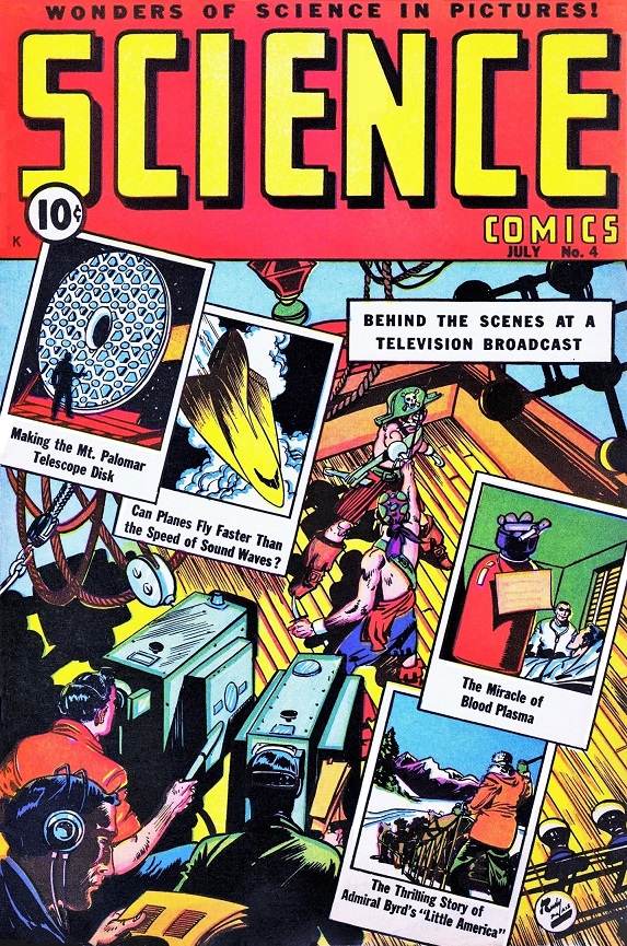 SCIENCE COMICS - July 1946