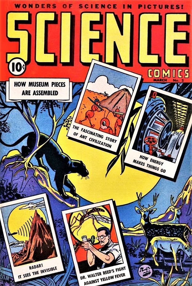 SCIENCE COMICS - March 1946