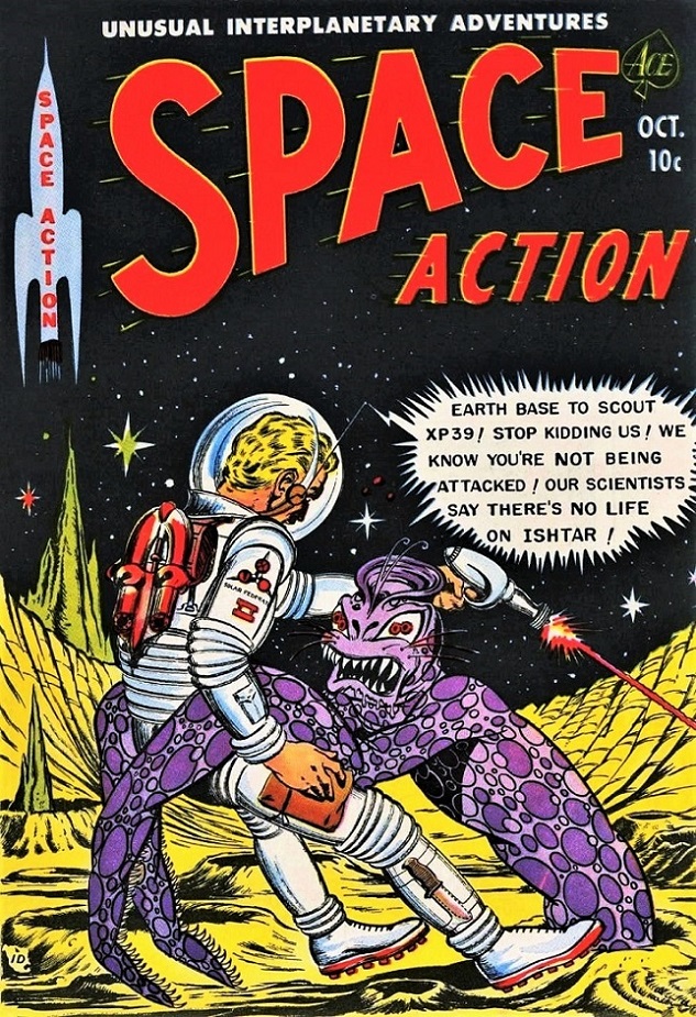 SPACE ACTION - October 1952