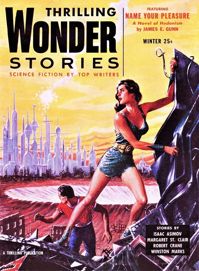 THRILLING WONDER STORIES - Winter 1955