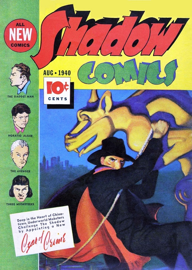 SHADOW COMICS - August 1940