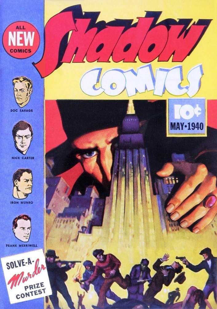 SHADOW COMICS - May 1940