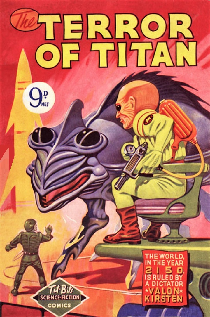 TIT-BITS SCIENCE FICTION COMICS - no.6, 1953