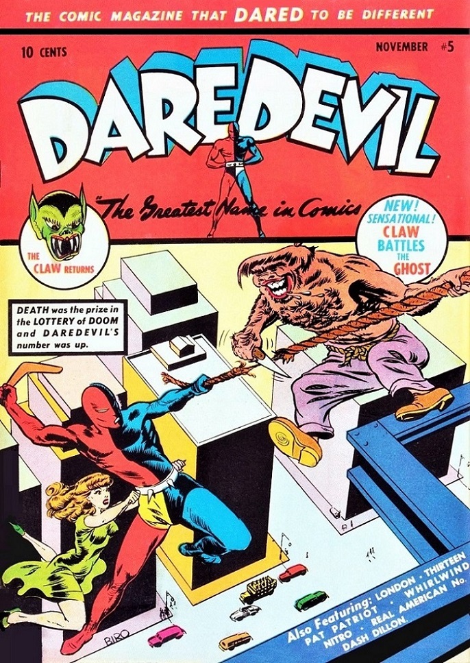 DAREDEVIL COMICS - November 1941