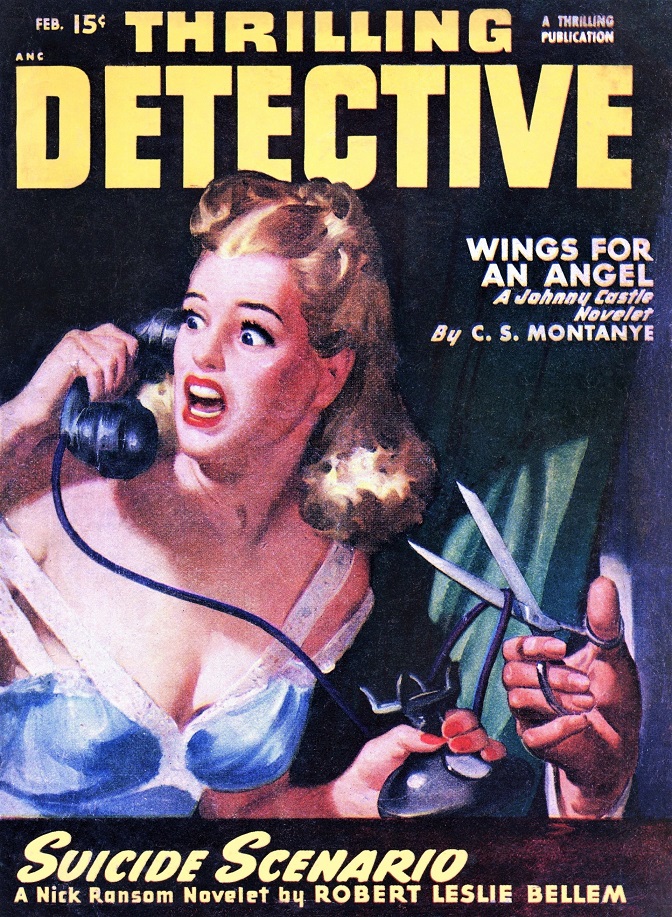 THRILLING DETECTIVE - February 1948