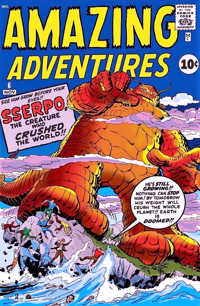 AMAZING ADVENTURES - November 1961