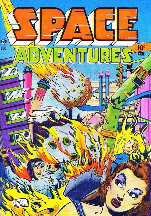 SPACE ADVENTURES - First issue, July 1952