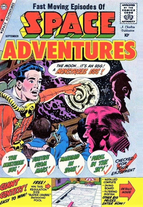 SPACE ADVENTURES - September 1959