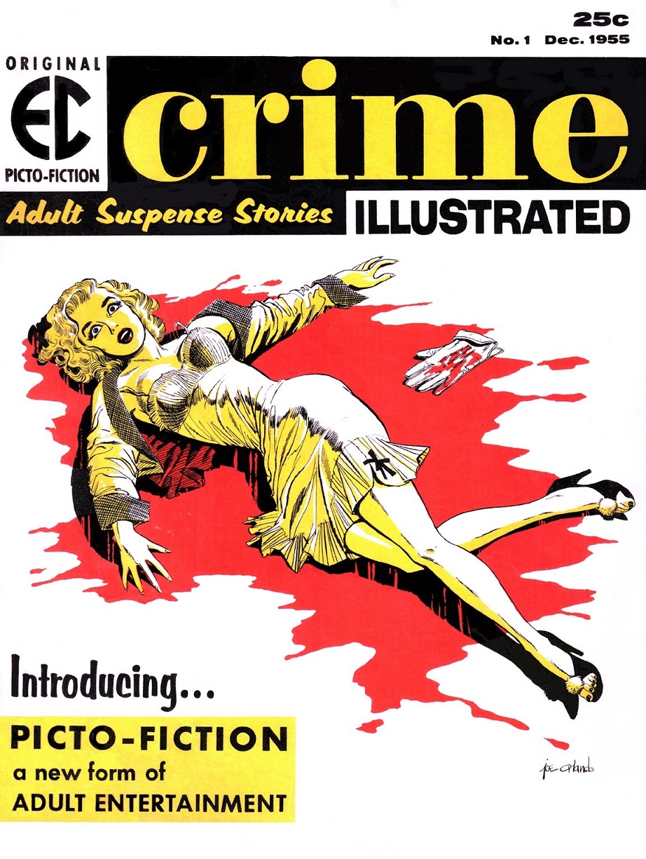 CRIME ILLUSTRATED - First issue, December 1955