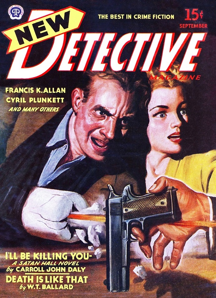 NEW DETECTIVE MAGAZINE - September 1945