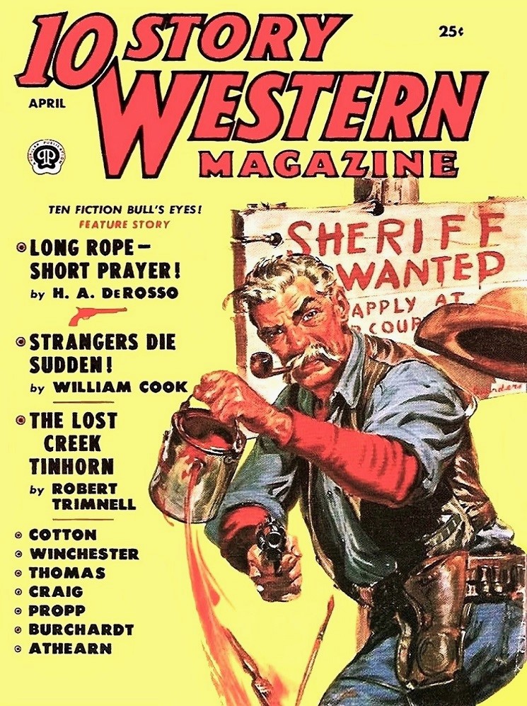 read 10 STORY WESTERN MAGAZINE online